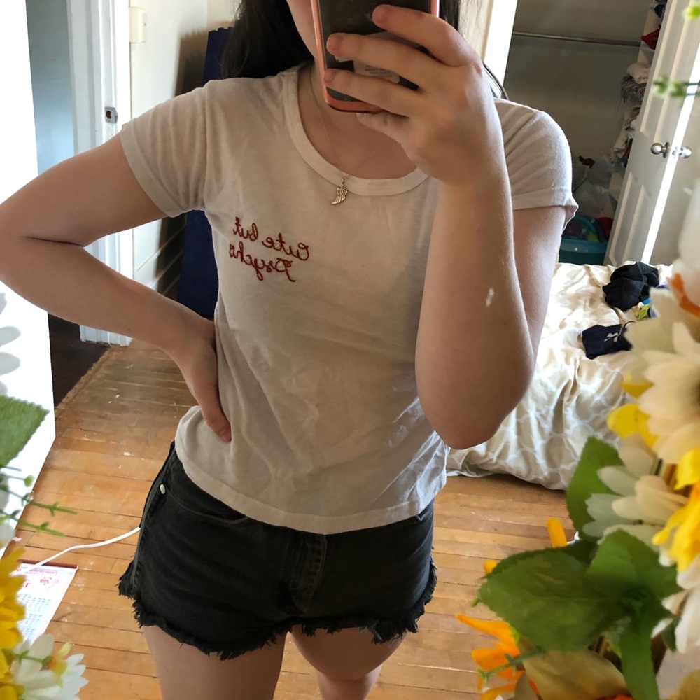 Brandy Melville crop tee